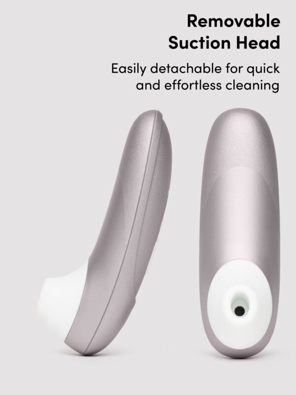 Womanizer Pro Silver Grey Rechargeable Clitoral Suction Stimulator
