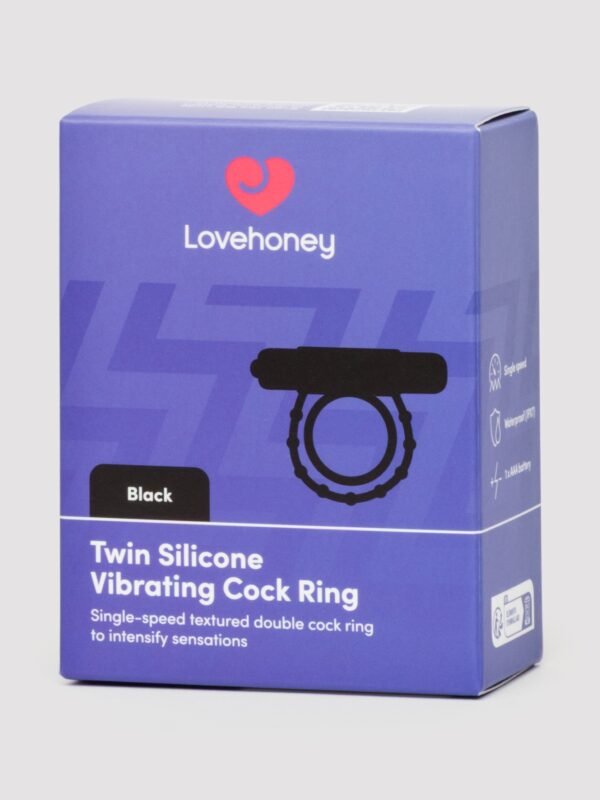 Lovehoney Twin Silicone Vibrating Cock Ring