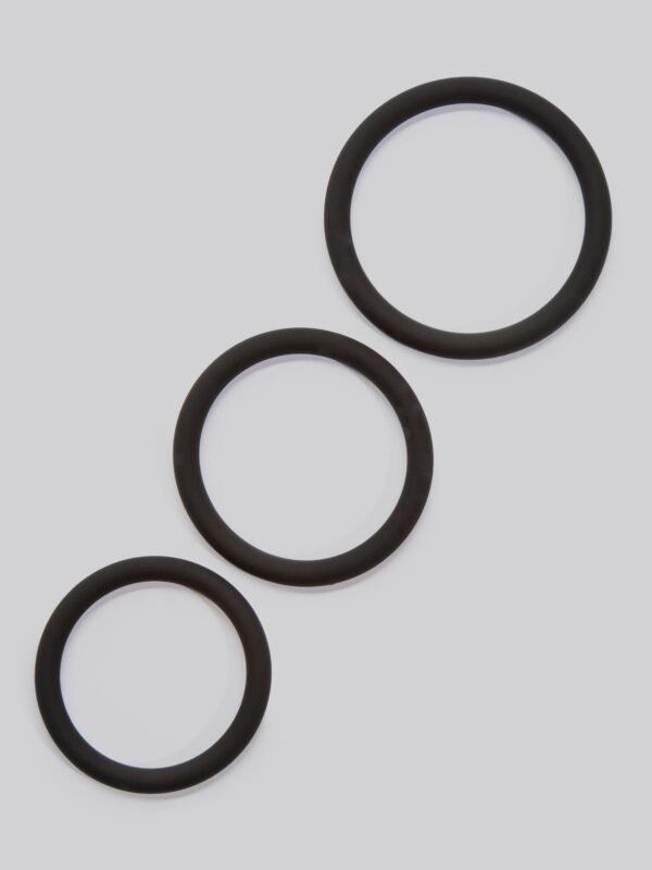 Lovehoney Get Hard Stretchy Silicone Cock Ring Set (3 Count)
