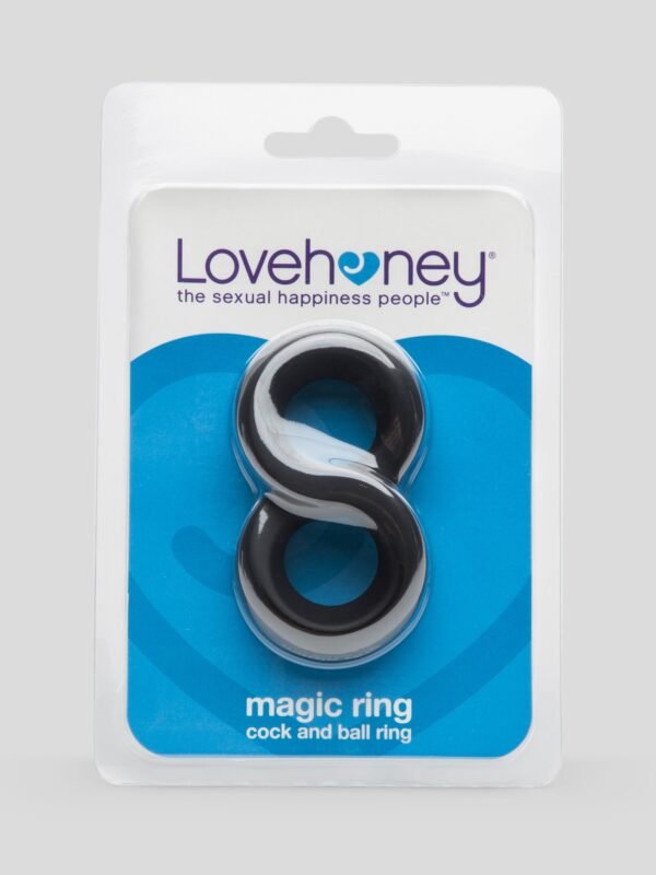 Lovehoney Magic 8 Stretchy Silicone Cock and Ball Ring