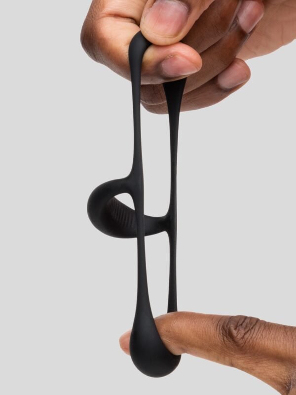 Lovehoney Black Silicone Cock and Ball Sling