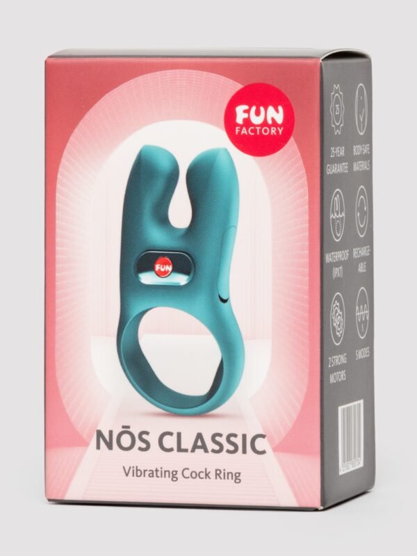 Fun Factory NOS Green Couple's Silicone Vibrating Cock Ring