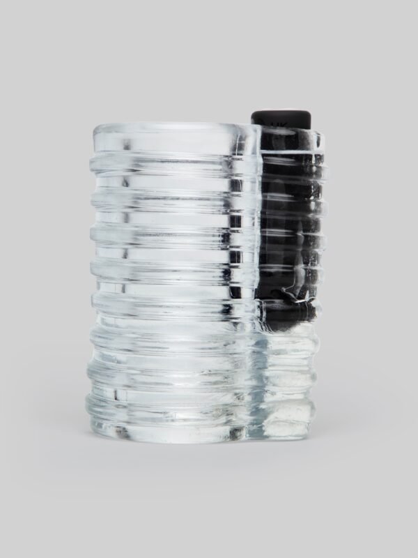 Lovehoney Open Invite Clear Rechargeable Vibrating Male Stroker