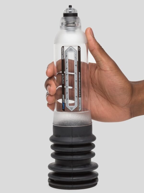 Bathmate HYDRO7 Penis Pump Clear 5-7 Inches