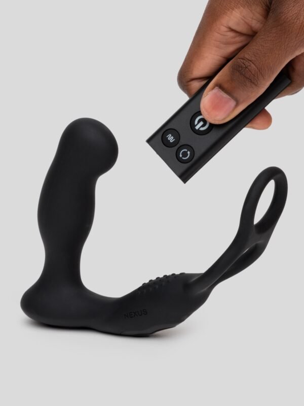 Nexus Revo Embrace Remote Control Rotating Double Cock Ring Prostate Massager