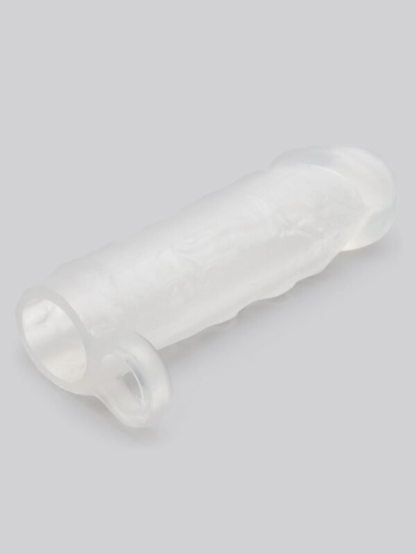 70486_3 Lovehoney Mega Mighty 1 Extra Inch Silicone Penis Extender Clear