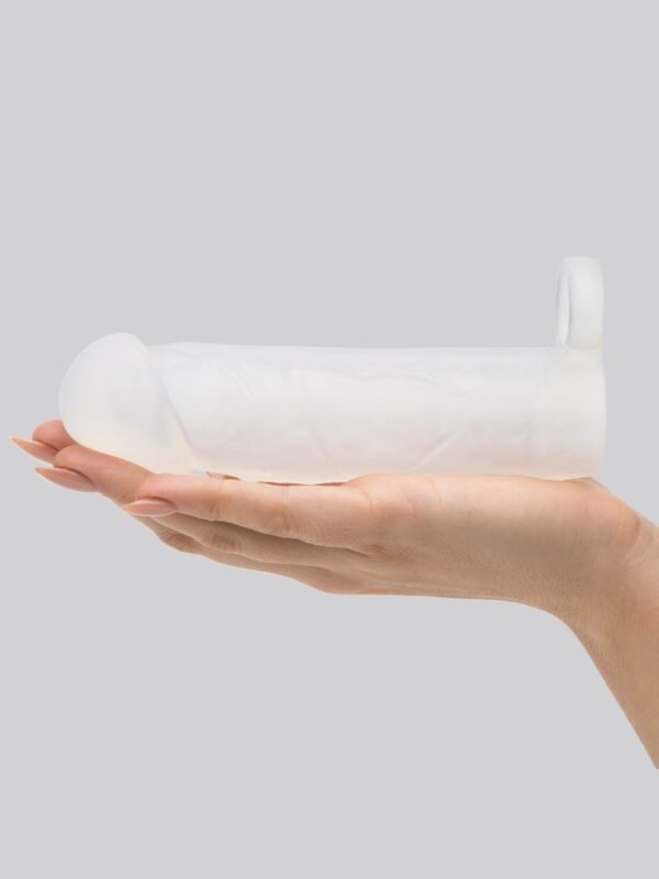 70486_5 Lovehoney Mega Mighty 1 Extra Inch Silicone Penis Extender Clear