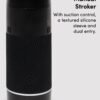 85790_2 Arcwave Pow Silicone Dual-Entrance Suction Control Male Masturbator