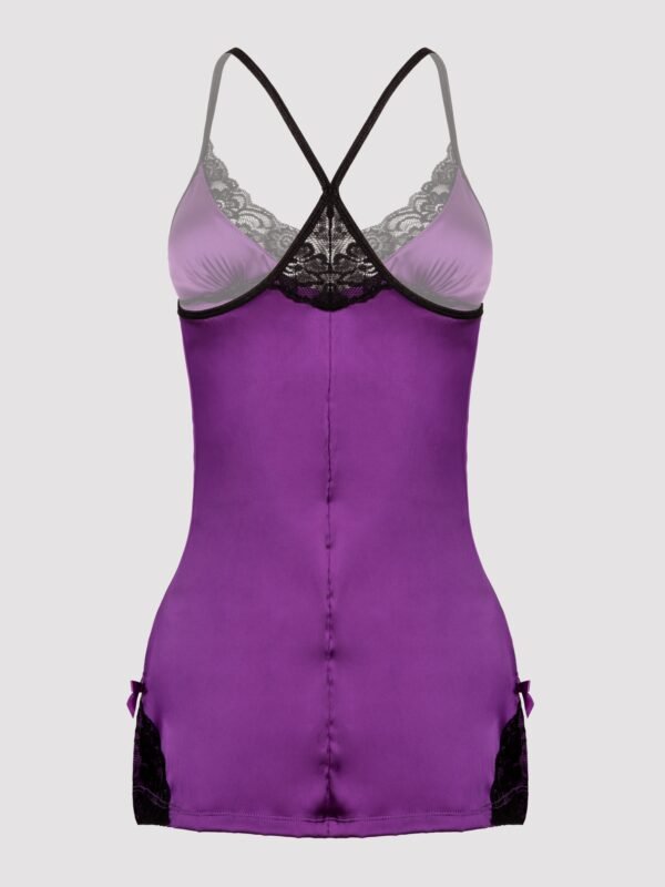 a31038g57734_6 Lovehoney Satin and Lace Plum Chemise Set