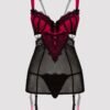Lovehoney Boudoir Belle Cherry Cut-Out Chemise Set