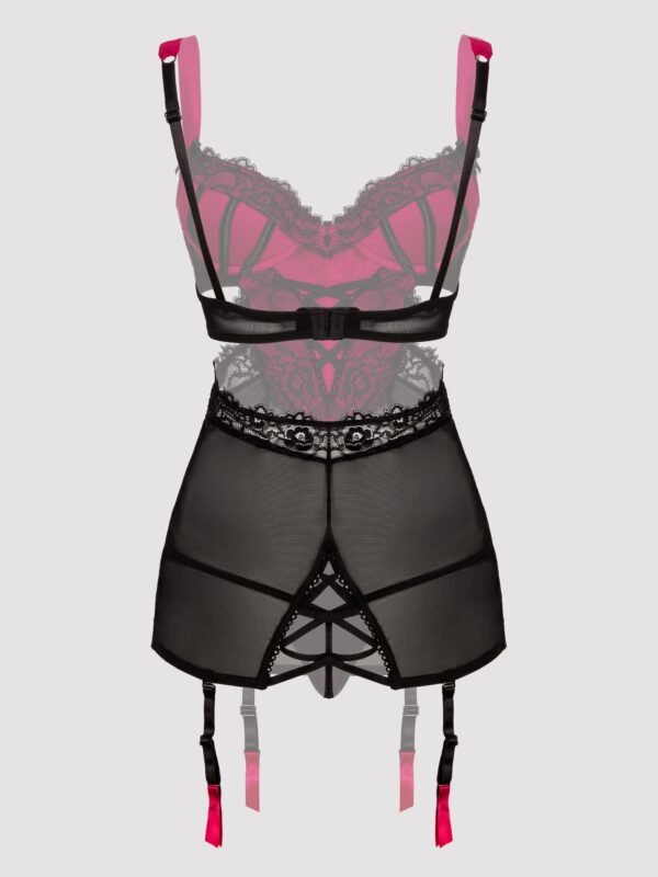 Lovehoney Boudoir Belle Cherry Cut-Out Chemise Set