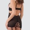 Lovehoney Boudoir Belle Blush Pink Cut-Out Chemise Set