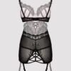 Lovehoney Boudoir Belle Blush Pink Cut-Out Chemise Set