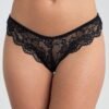 Lovehoney Bombshell Black Lace Babydoll Set