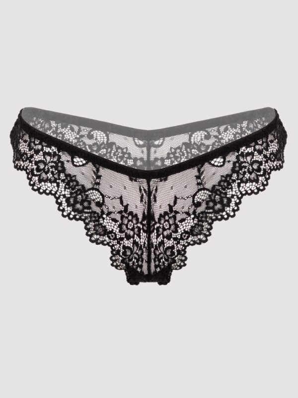 Lovehoney Bombshell Black Lace Babydoll Set