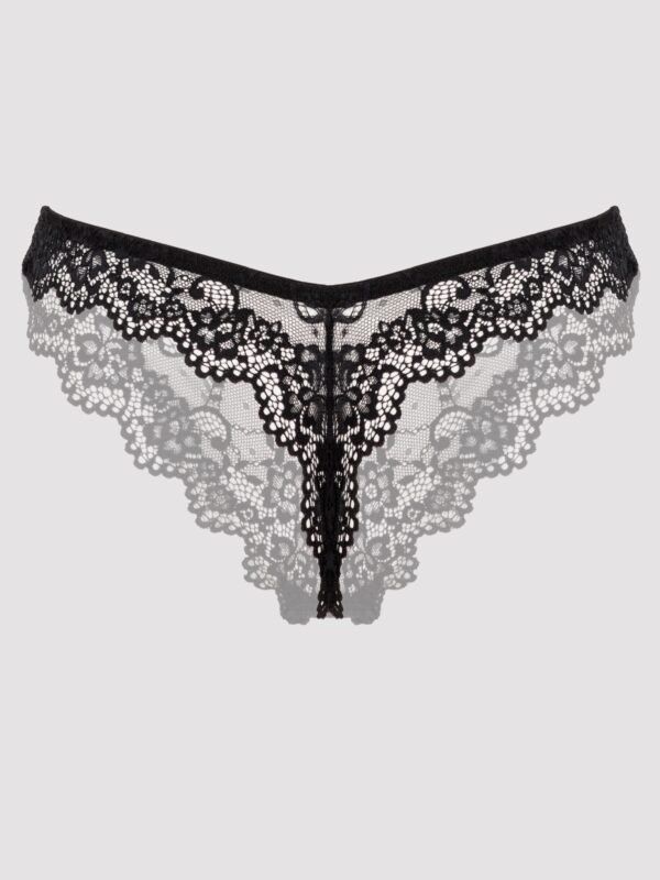 Lovehoney Bombshell Black Lace Babydoll Set