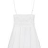 Obsessive White Lace Babydoll & Thong