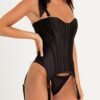 a48981g86944_1 Lovehoney Satin Silhouette Black Corset