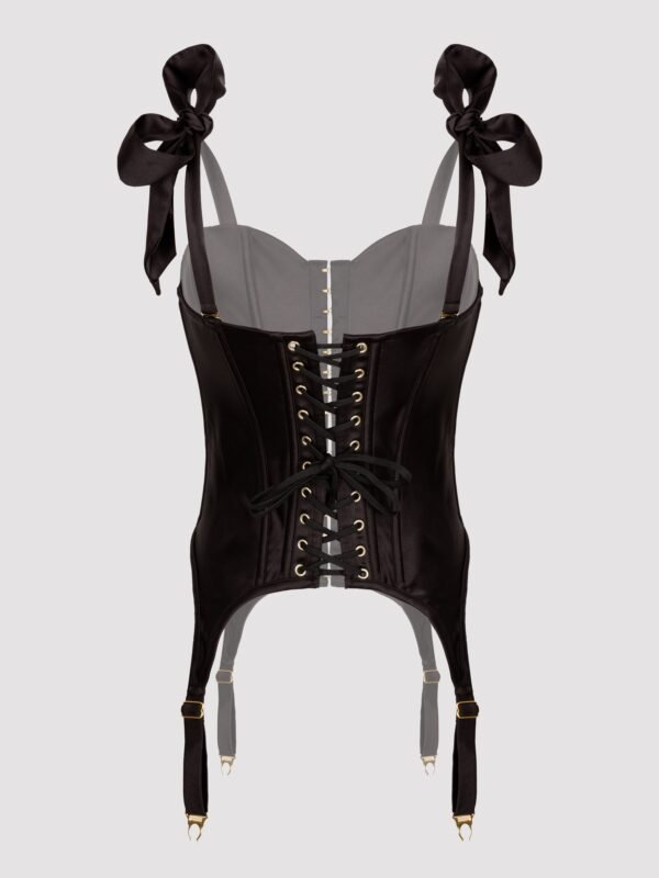 a48981g86944_8 Lovehoney Satin Silhouette Black Corset