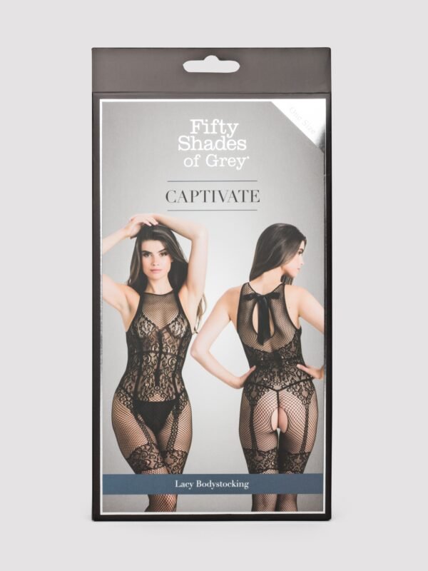 a46917g84279_1 Fifty Shades of Grey Captivate Black Lace Crotchless Bodystocking