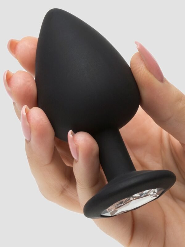 Silicone Jewelled Butt Plug Set (3 Piece)