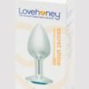 Lovehoney Silver Jewelled Aluminum Beginner's Butt Plug 2.5 Inch