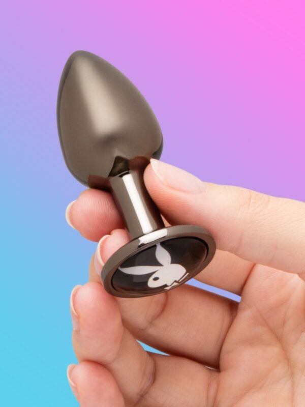 Playboy Tux Small 2.5 Inch Metal Butt Plug