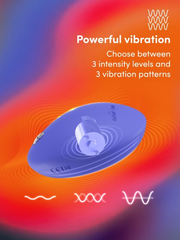 We-Vibe Temp Lavender Blue Heating and Cooling Clitoral Vibrator