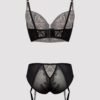 a47870g85558_6 Lovehoney Parisienne Charm Black Lace Crotchless Bra Set