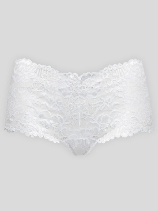 Lovehoney Flirty White Lace Shorts