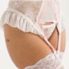 Lovehoney Vintage Bliss Ivory Bra Set (3 Piece)