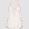 Lovehoney Plus Size Flirty Lace Ivory Teddy