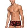 Male Power Lipstick Kisses Boxer Shorts