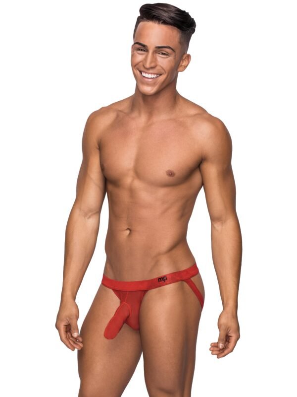 Male Power Sheer Mini Hose Jock Strap