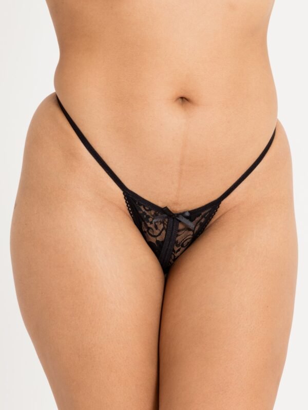 Lovehoney Crotchless Lace G-String