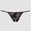 Lovehoney Crotchless Lace G-String