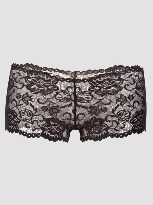 Lovehoney Flirty Black Lace Shorts