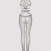 Lovehoney Ring It On Fishnet Cut-Out Crotchless Bodystocking