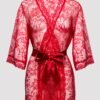 Lovehoney Flaunt Me Red Lace Robe