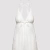 Lovehoney Plus Size White Lace Babydoll Gift Set