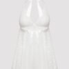 Lovehoney Plus Size White Lace Babydoll Gift Set