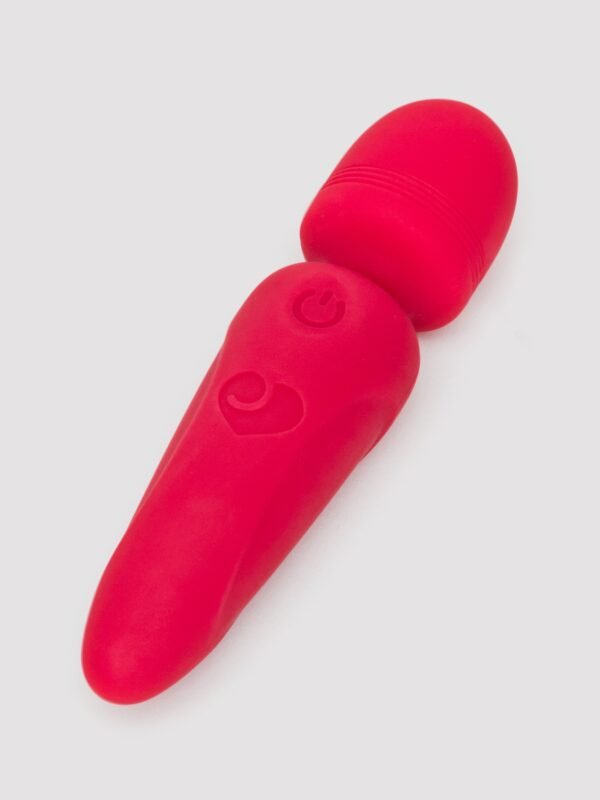 Lovehoney Red Silicone Mini Wand Vibrator