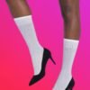 a36880g68182_2 Lovehoney Fantasy White Knee-High Socks