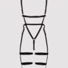 a41290g75204_4 Lovehoney Fierce Wet Look Leg Harness Teddy