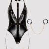 Lovehoney Fierce Caged Desire Black Spanking Body and Harness Set