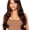 Leg Avenue Brunette Long Wavy Wig