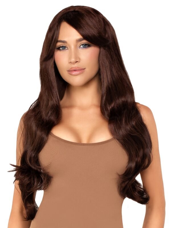 Leg Avenue Brunette Long Wavy Wig