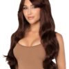 Leg Avenue Brunette Long Wavy Wig