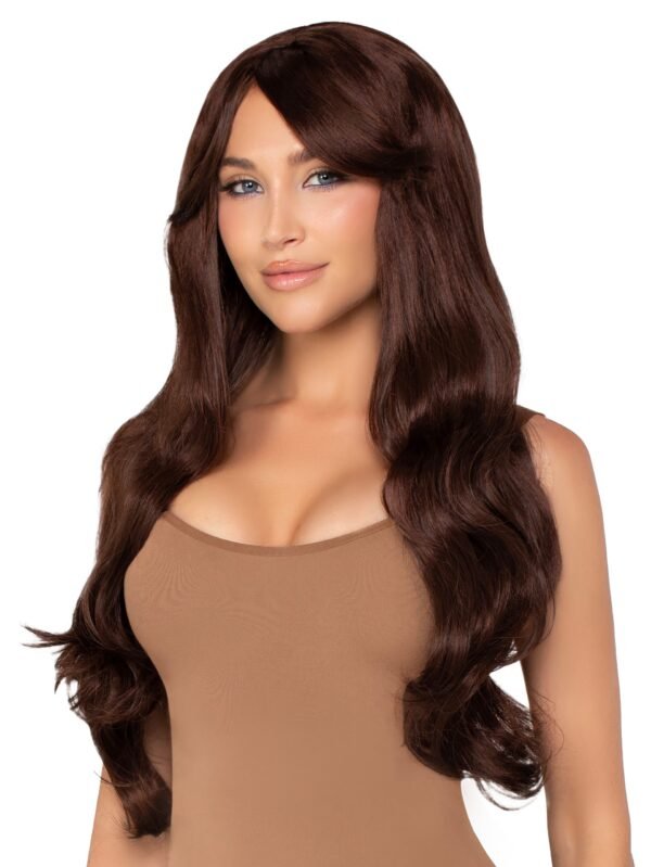 Leg Avenue Brunette Long Wavy Wig