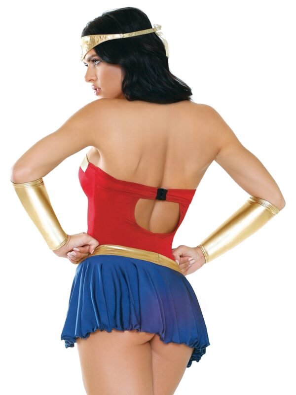 Fantasy Lingerie Play Warrior Goddess Superhero Costume